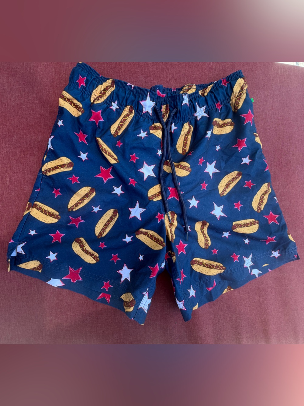 New mens George Navy Mesh Lined Shorts size M (32-34)
